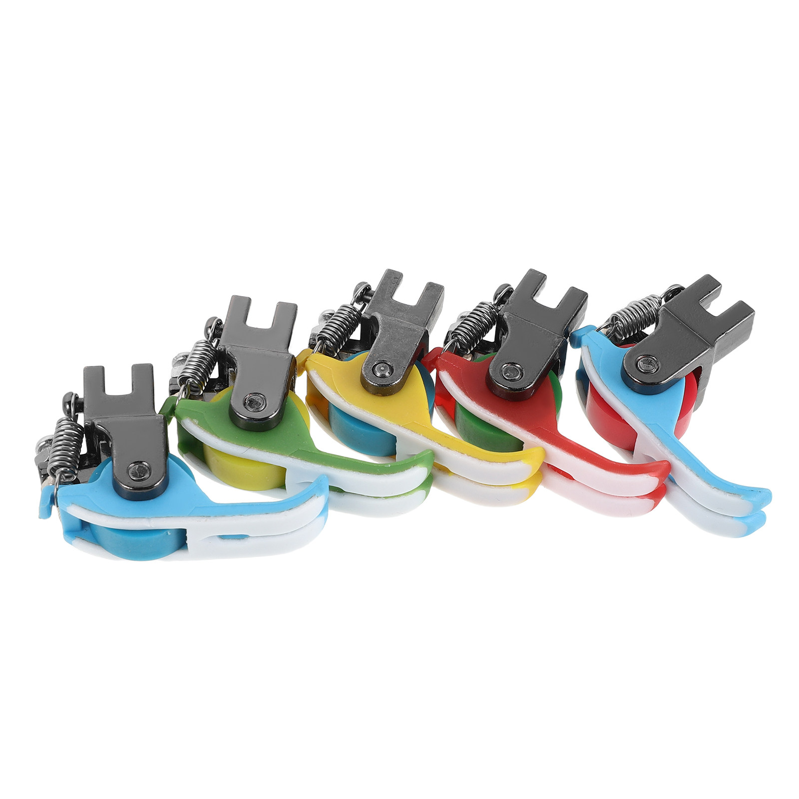Sewing Hemming - 5개입 철제 프레서 풋 재봉틀 롤러