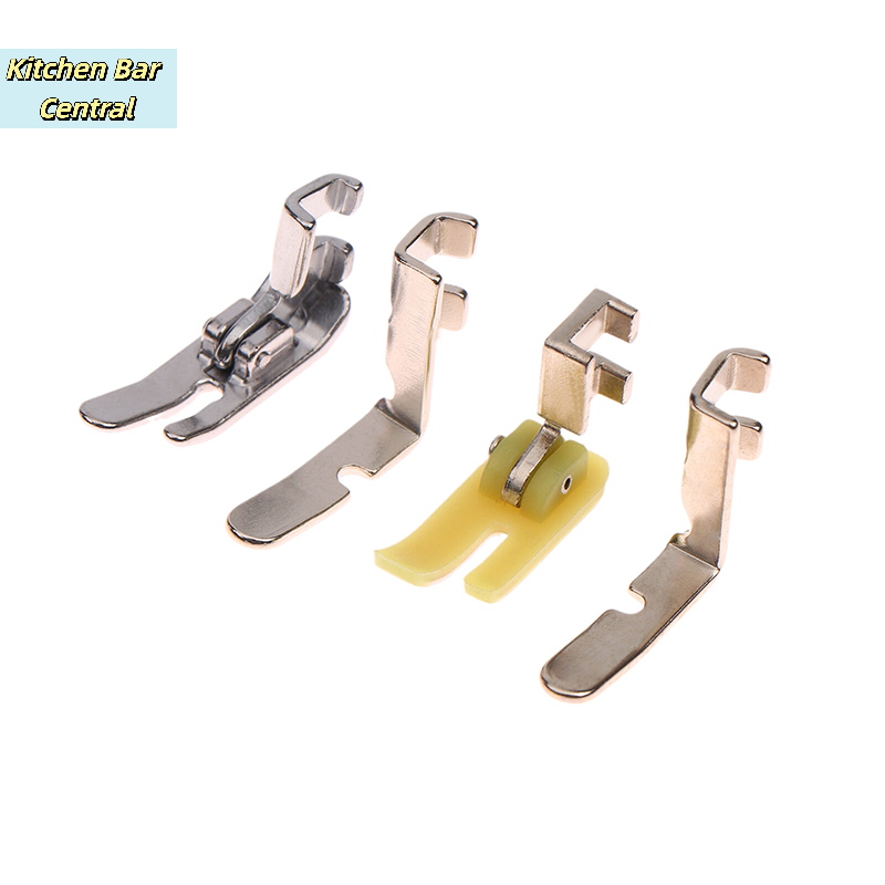 Zipper Foot Presser - 【4개의 오래된 재봉틀 지퍼 프레서풋 세트(철제