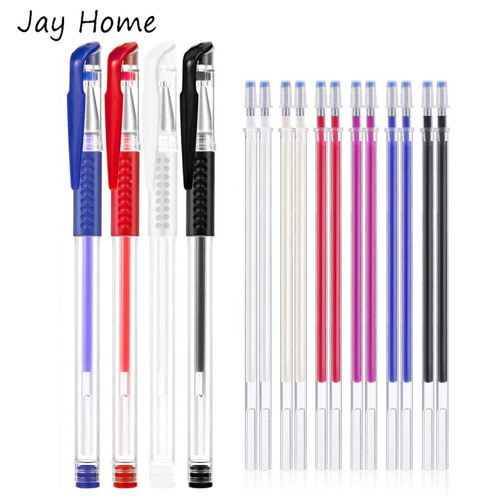 Fabric Marking Pen - 12Pcs 잉크 사라지는 열 지우기 펜