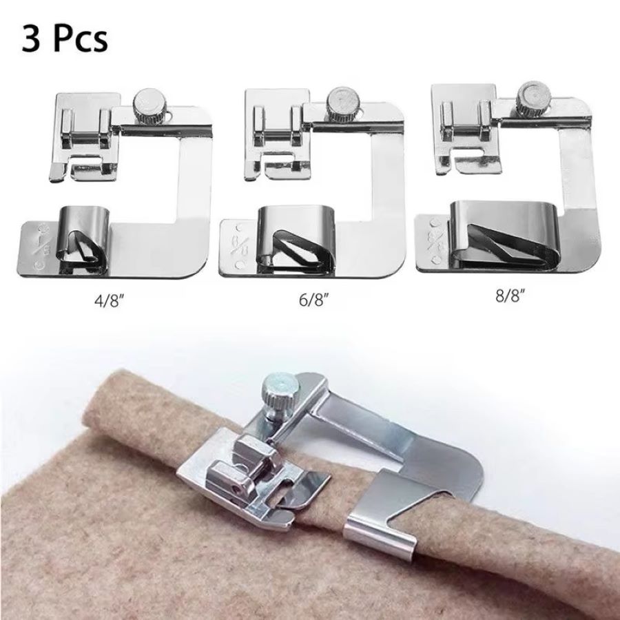 Sewing Tt - 1PCS-3PCS 13/19/25mm 가정용 재봉틀 풋 프레서