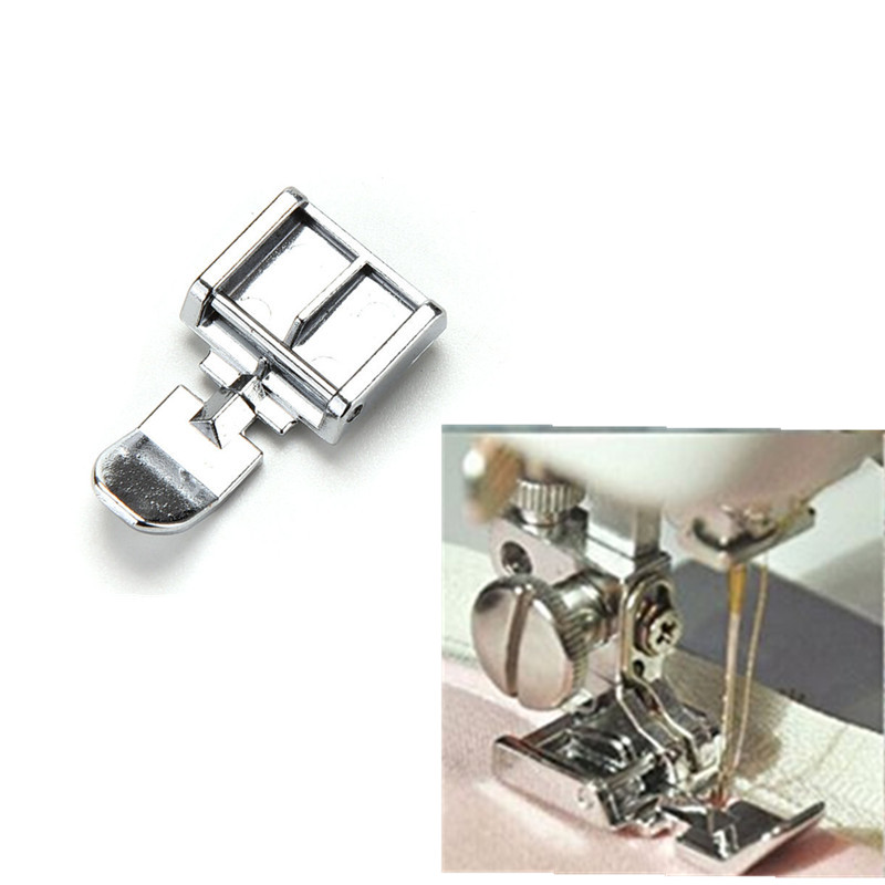 Sewing Tt - 단면 금속 지퍼 노루발 발 1