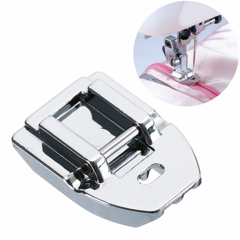 Zipper Foot Presser - 브라더, 싱어, 자노메 재봉틀 부품용 1개