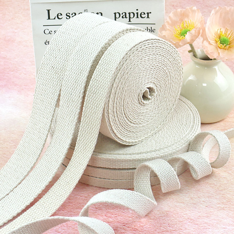 20미터 베이지색 면 웨빙 10-50mm 캔버스 리본  - Textile And Sewing Supply 리뷰 및 가격