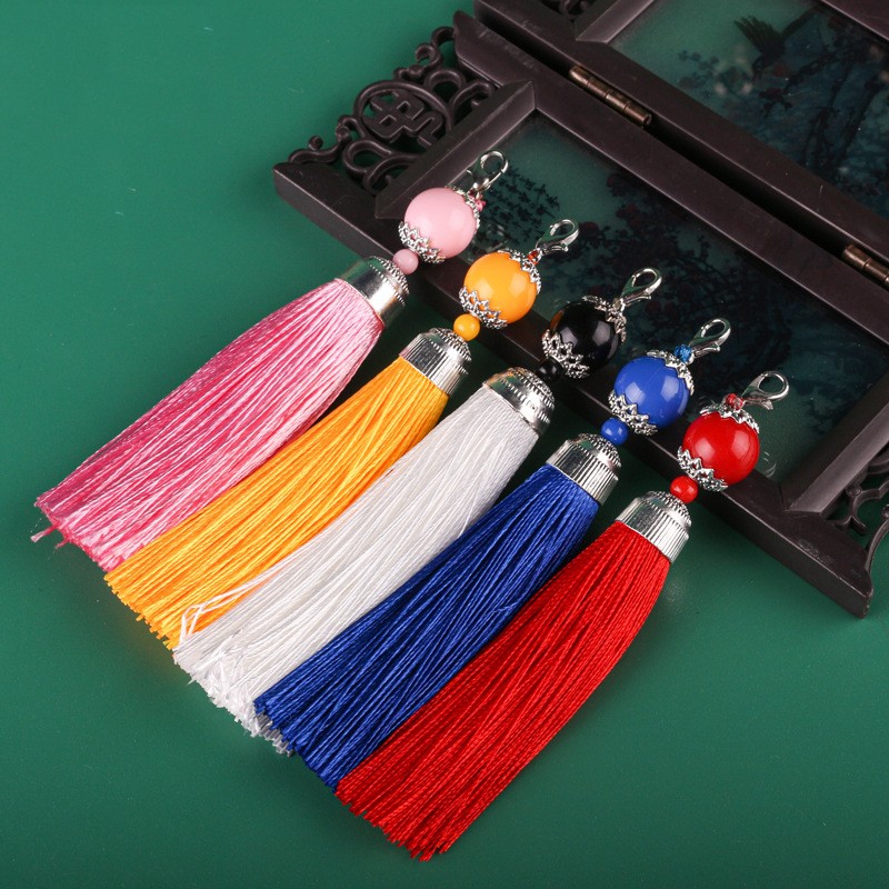 10개 빈티지 비즈 태슬 로브스터 클래스프 펜던트 DI - Vintage Sewing Textile 리뷰 및 가격