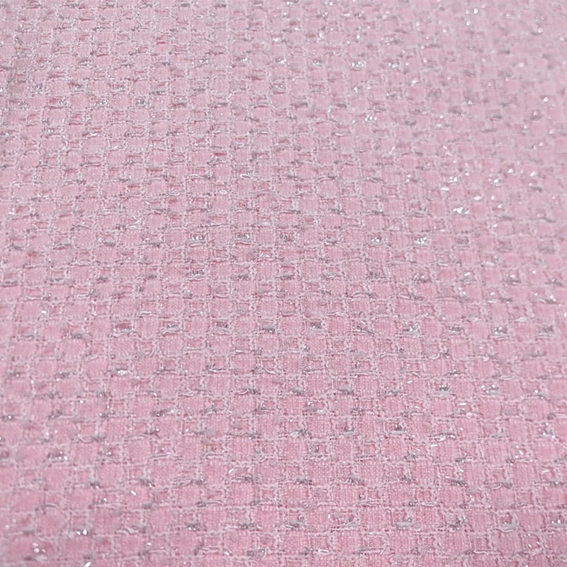 작은 격자 무늬와 밝은 와이어 원사 염색 브레이드 트위 - Sewing Tweed 리뷰 및 가격