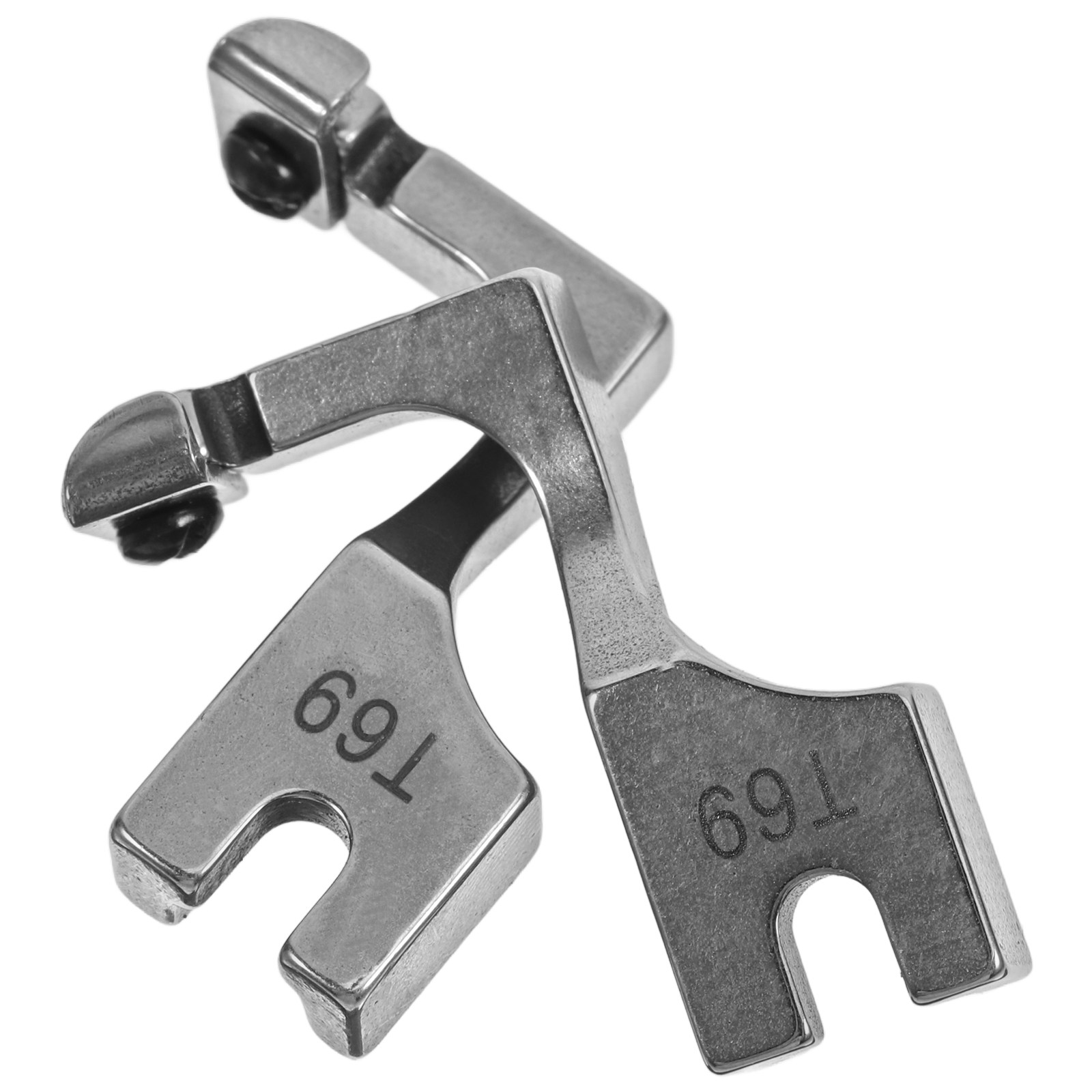 2개입 스틸 조절식 지퍼 프레서풋, 재봉틀용, 단면 홈 - Zipper Foot Presser 리뷰 및 가격