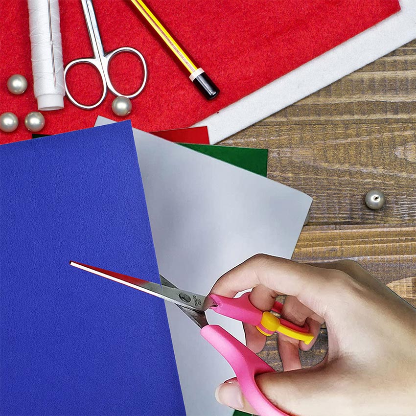 자가 접착 펠트 시트, 아트 프로젝트 및 DIY 공예용 - Sewing Textile Art 리뷰 및 가격