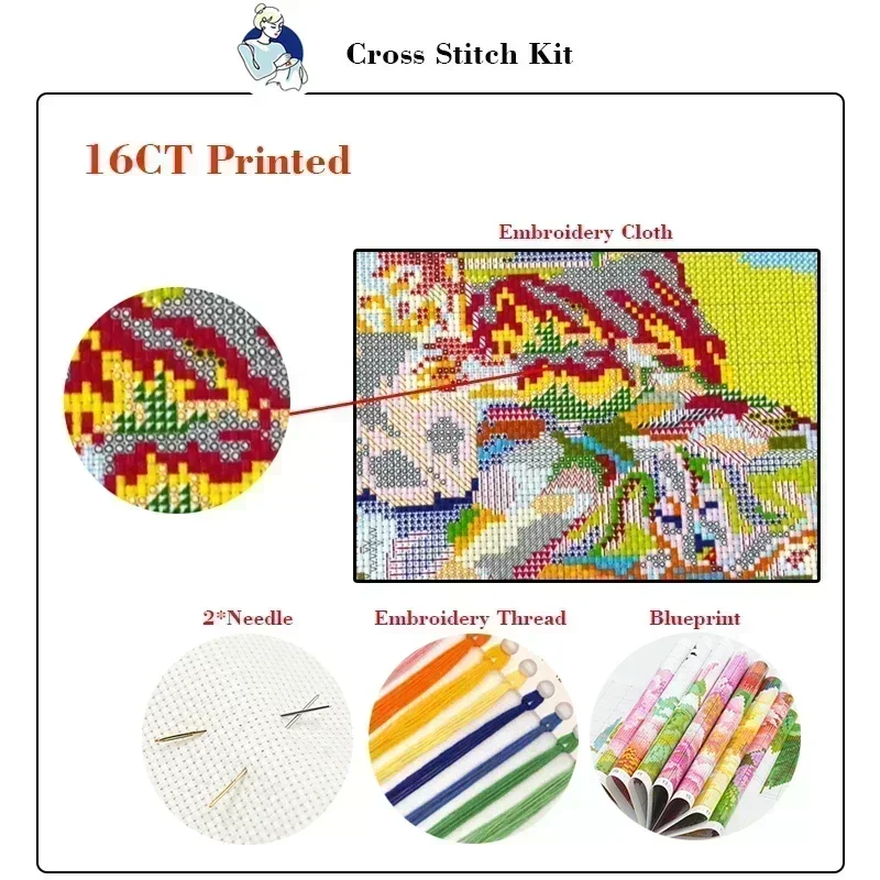 조이 선데이 크로스 스티치 키트 백조 성 HD 패턴 인 - Textile Sewing Patterns 리뷰 및 가격
