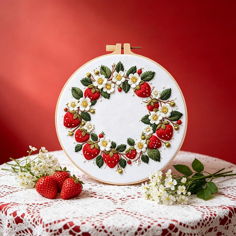 성인 초보자를 위한 식물과 꽃 자수 키트, 패턴이 포함 - Textile Sewing Patterns 리뷰 및 가격