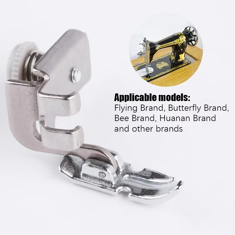 1PC 구형 재봉틀 노루발 왼쪽 및 오른쪽 투명 지퍼  - Zipper Foot Presser 리뷰 및 가격