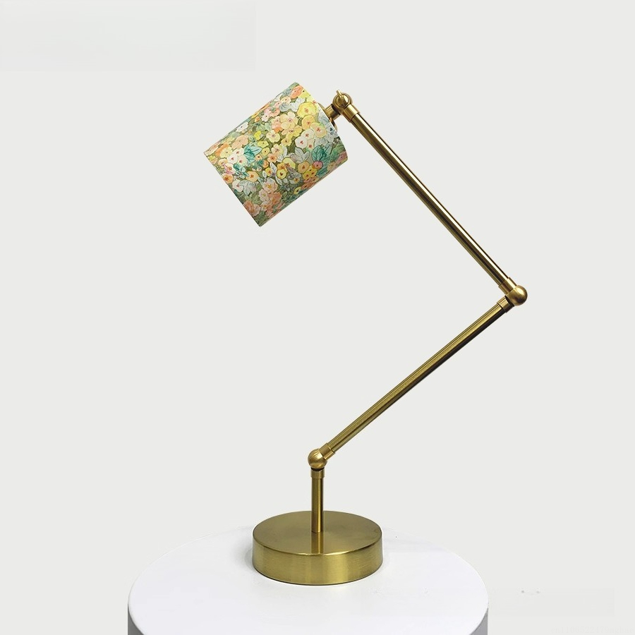 조절 가능한 독서등: 메탈 베이스와 리버티 패브릭 갓, - Century Textile & Sewing Supply Hours 리뷰 및 가격