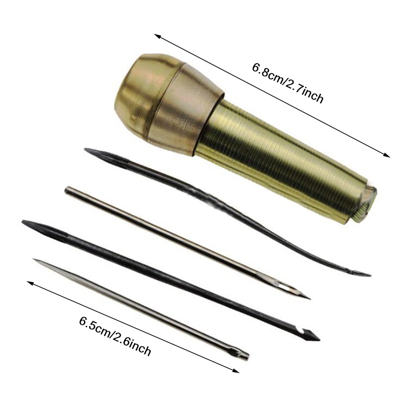 구리 손잡이 재봉 바늘 DIY 공예 바늘 콘 다이 스텐 - Needle Threader Tool 리뷰 및 가격