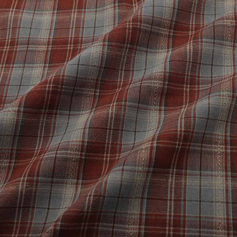 1 미터 빈티지 자카드 격자 무늬 체크 원사 염색 워시 - Vintage Sewing Textile 리뷰 및 가격
