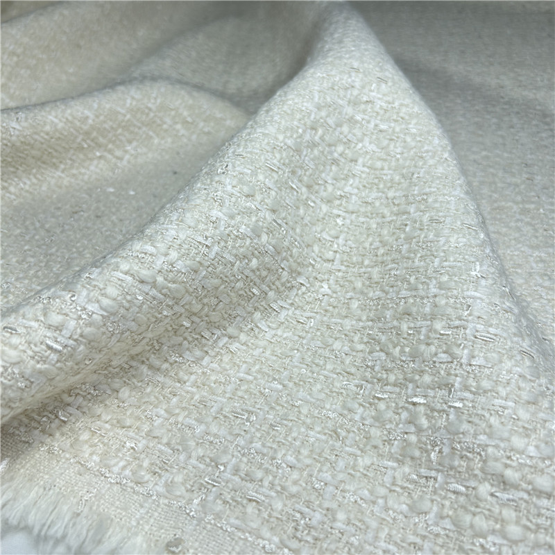 베이지 프렌치 럭셔리 드레이프 프린지 짠 Bouclé  - Sewing Tweed 리뷰 및 가격