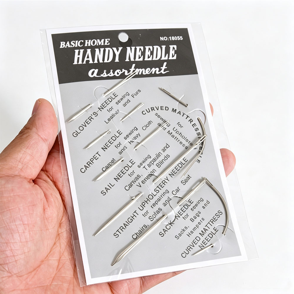 가죽 손바느질 바늘, 곡선형 바늘, 대형 스틸 바늘,  - Leather Needle Heavy 리뷰 및 가격