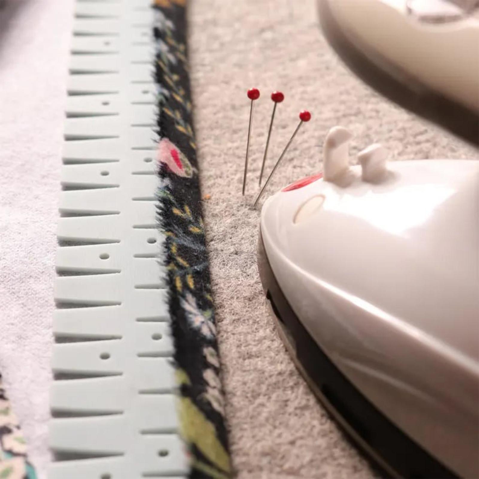 마킹 구멍이 있는 실리콘 헤밍 자, 패딩, 바느질, 천 - Sewing Hemming 리뷰 및 가격