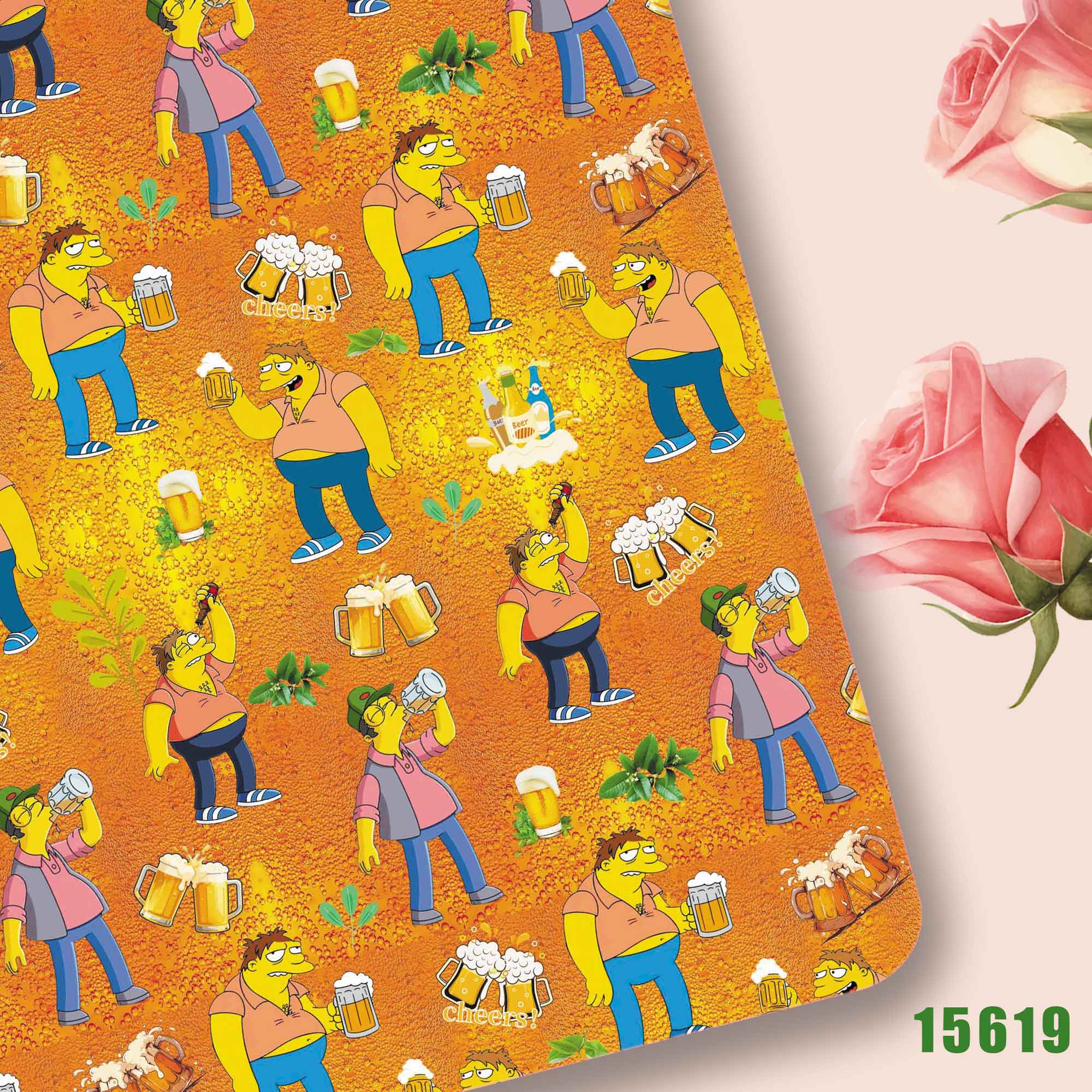 만화 THE SIMPSONS 폴리에스터/100Cotto - Sewing Production 리뷰 및 가격
