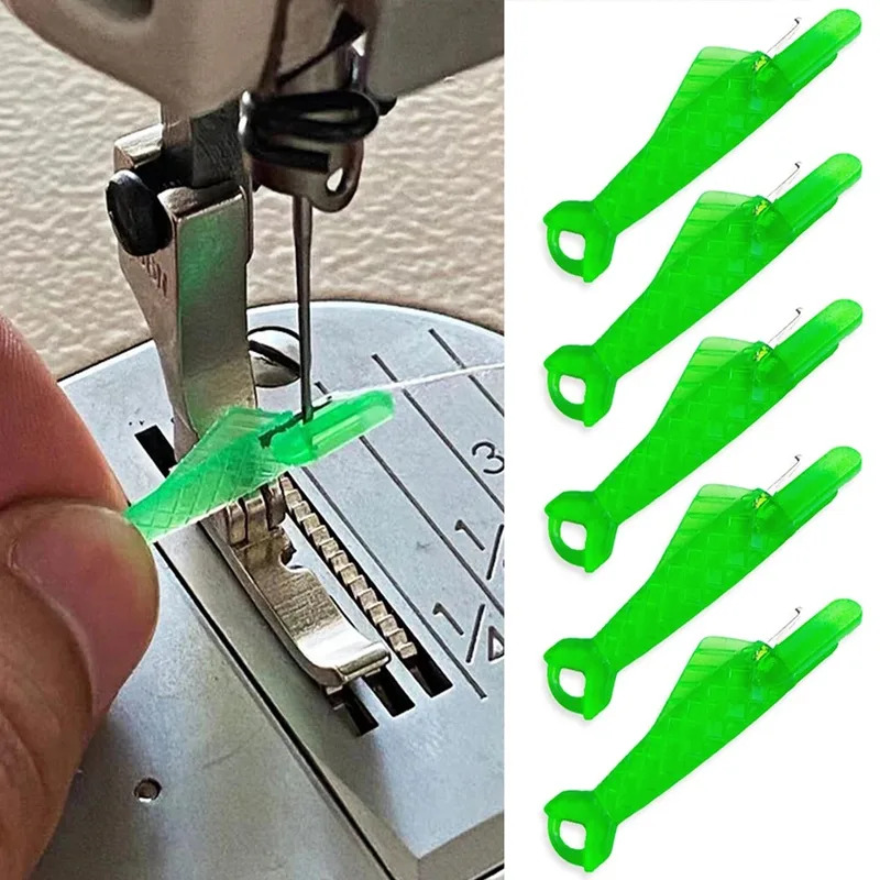1/10/40pcs 신속하게 자동 바늘 실꿰기 DIY  - Needle Threader Tool 리뷰 및 가격