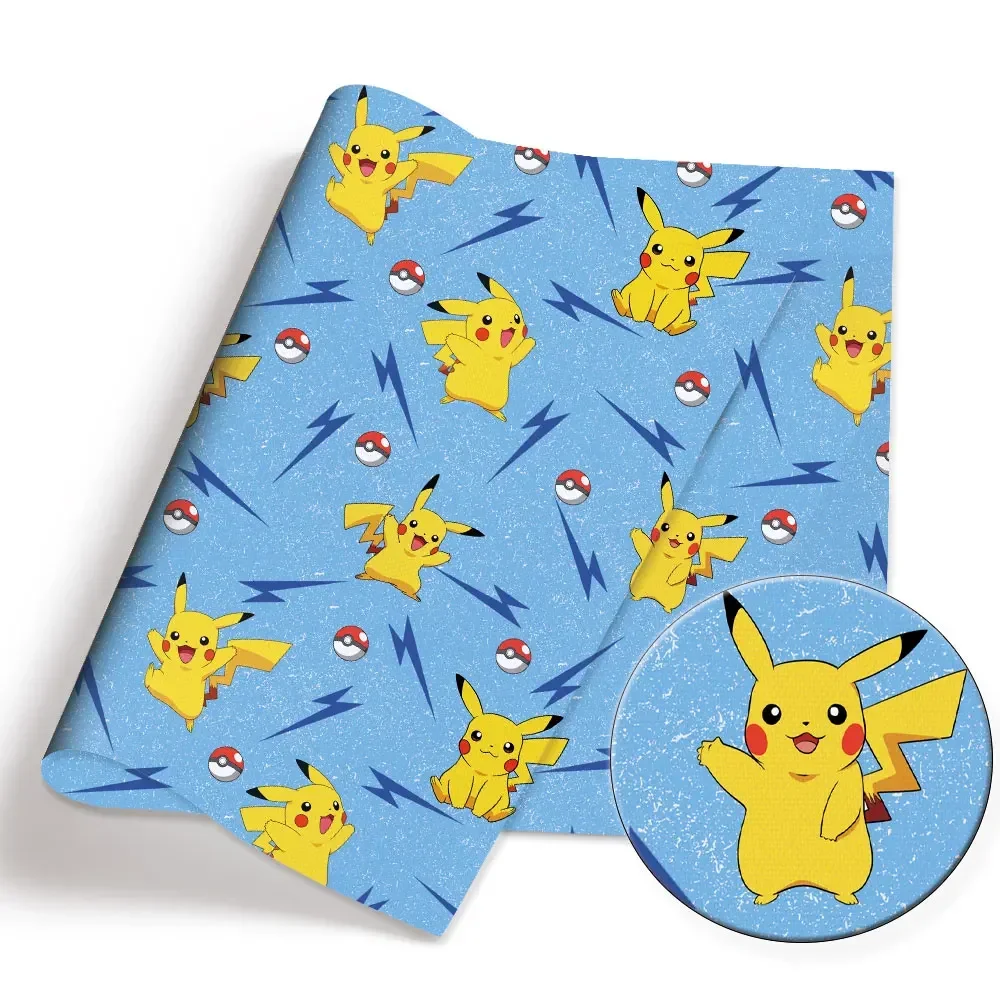 140x50CM 포켓몬 만화 프린트 원단 DIY 만화  - Sewing Production 리뷰 및 가격