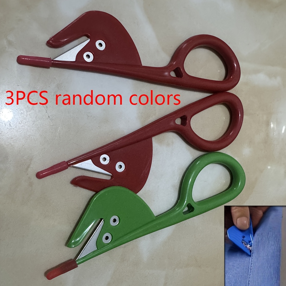 3pcs 플라스틱 손잡이 공예 스레드 커터 칼 봉제 리 - Seam Ripper Tool 리뷰 및 가격
