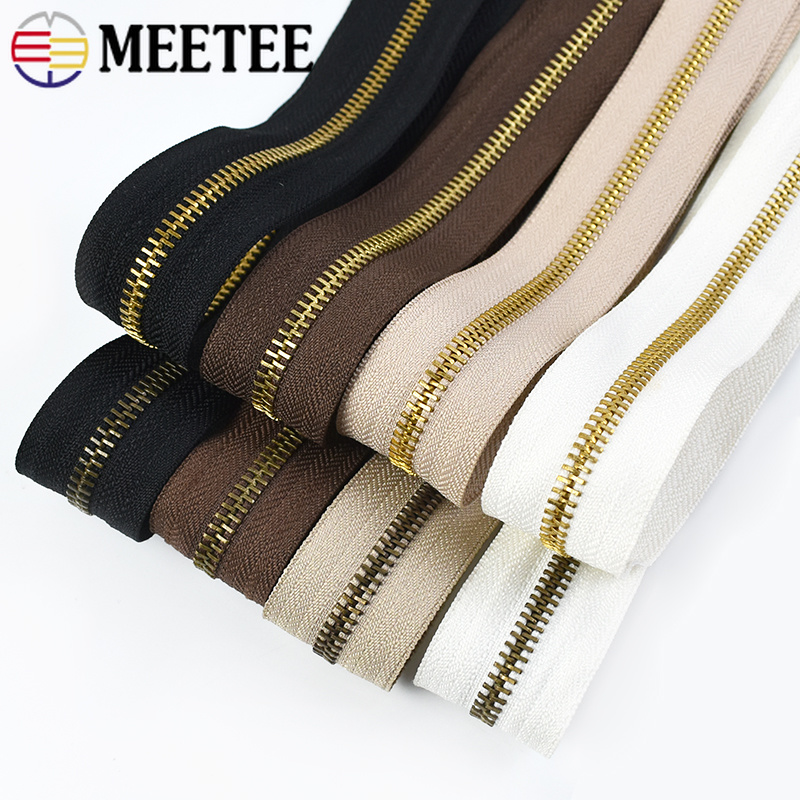 Meetee 금속 지퍼 테이프 골드 치아 장식 지퍼 수 - Textile And Sewing Supply 리뷰 및 가격
