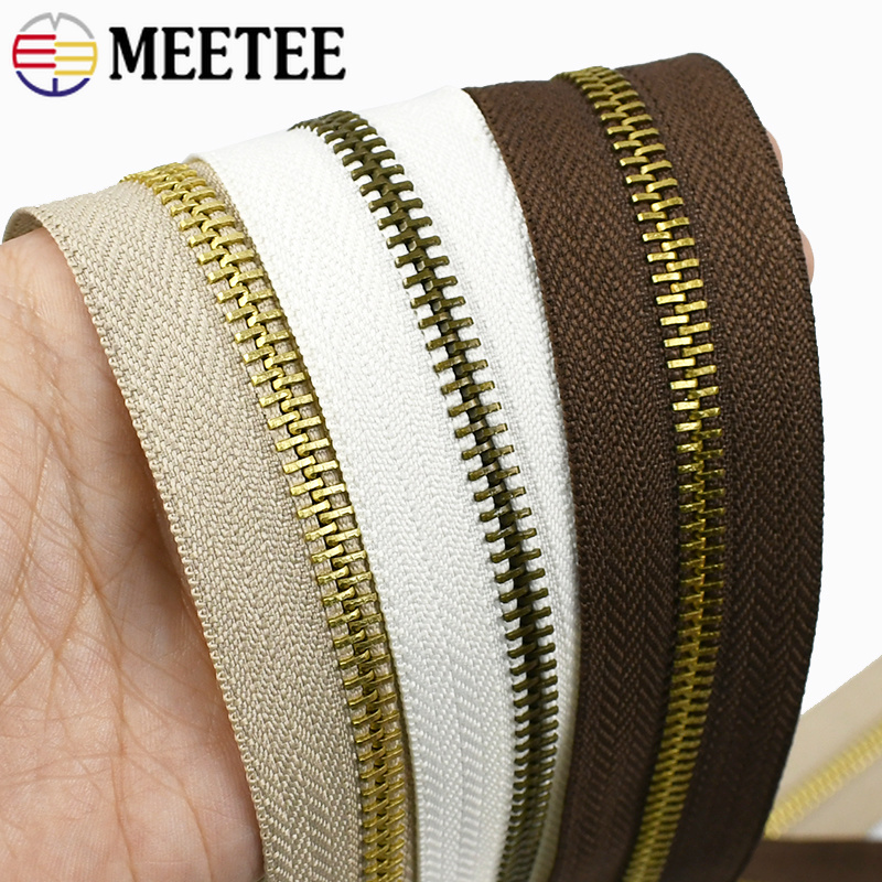 Meetee 금속 지퍼 테이프 골드 치아 장식 지퍼 수 - Textile And Sewing Supply 리뷰 및 가격