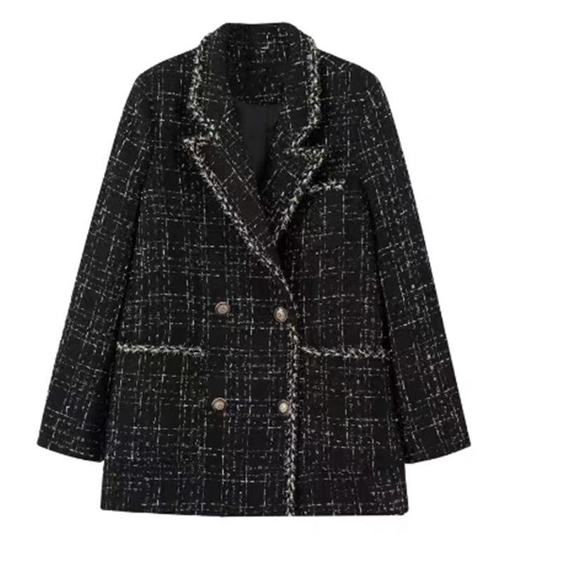 여성용 2025년 신상 가을 겨울 한국 스타일 퀼팅 두 - Sewing Tweed 리뷰 및 가격