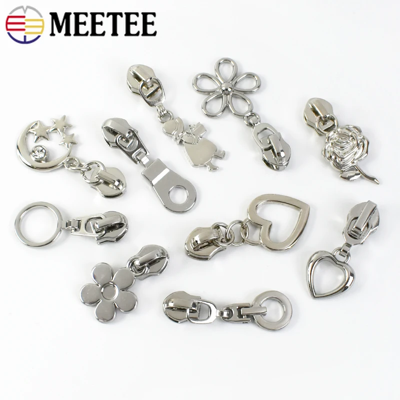 금속 지퍼 슬라이더 5 #   5-20Pcs 실버 나일 - Textile And Sewing Supply 리뷰 및 가격